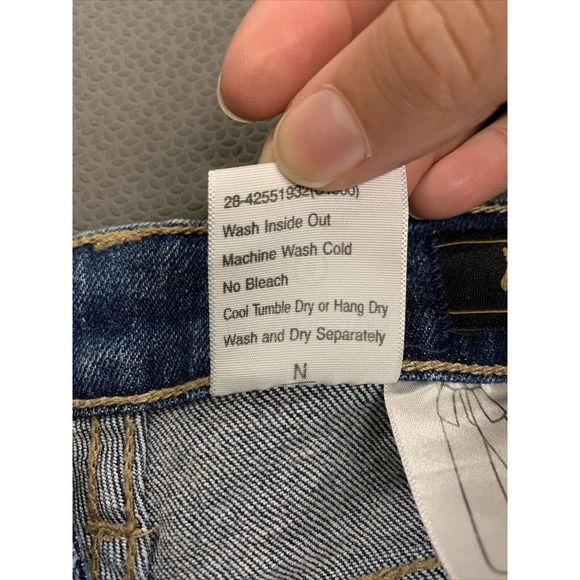 Lawman Denim Western Womens Jeans Sz. 5 Medium Wash FS Benefits Charity - Picture 8 of 12